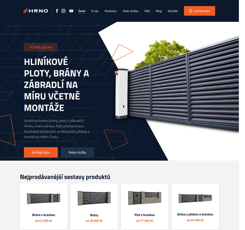 Hrno.cz Project