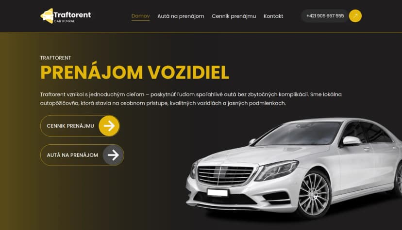 Traftorent.SK Project